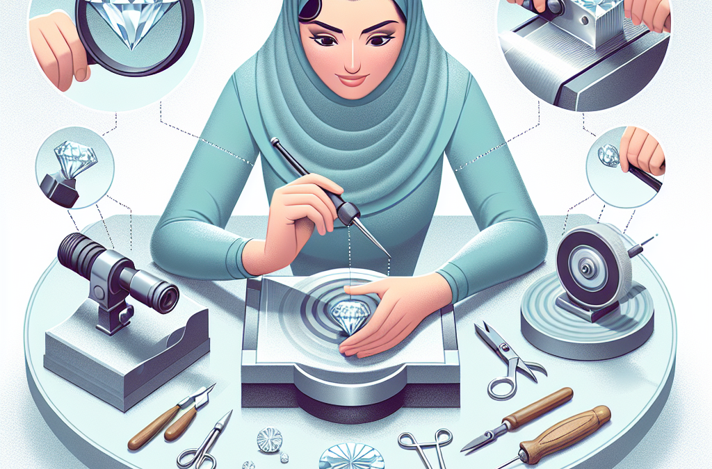 How do you cut a diamond