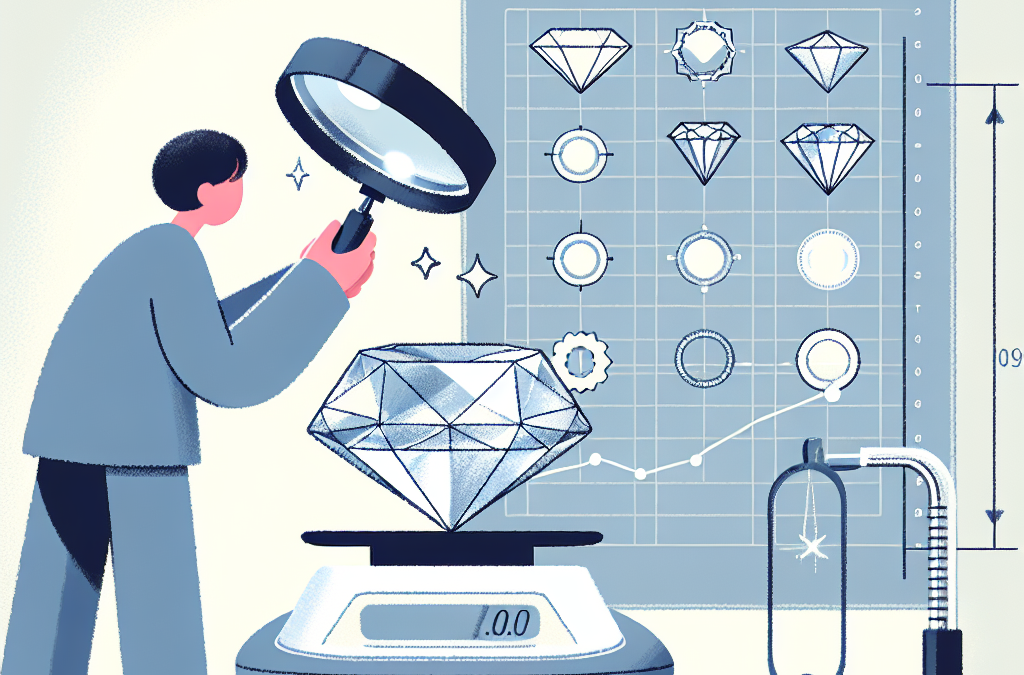 How do you tell how many carats a diamond is