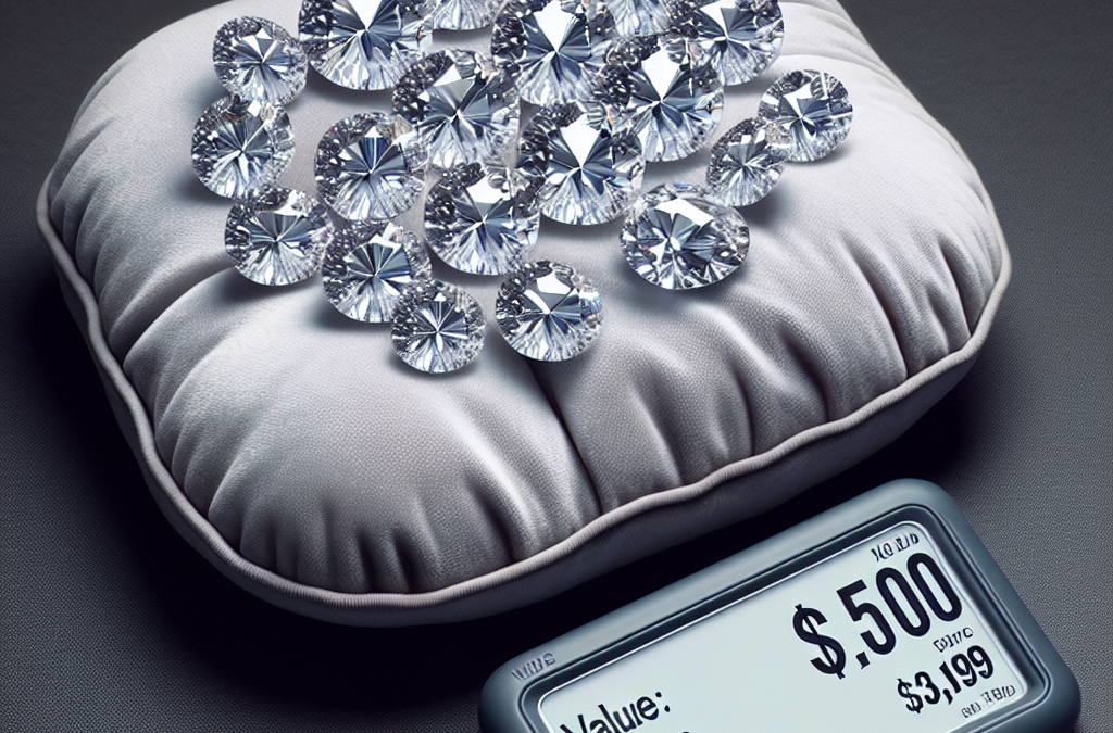 How much does 10 carats of diamonds cost
