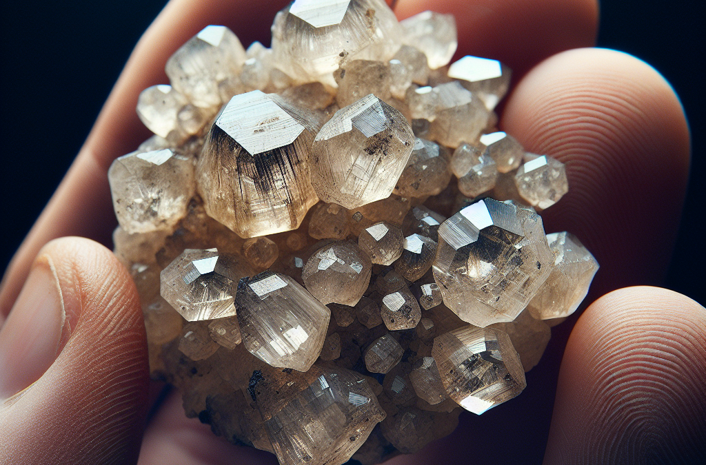 What do rough diamonds look like