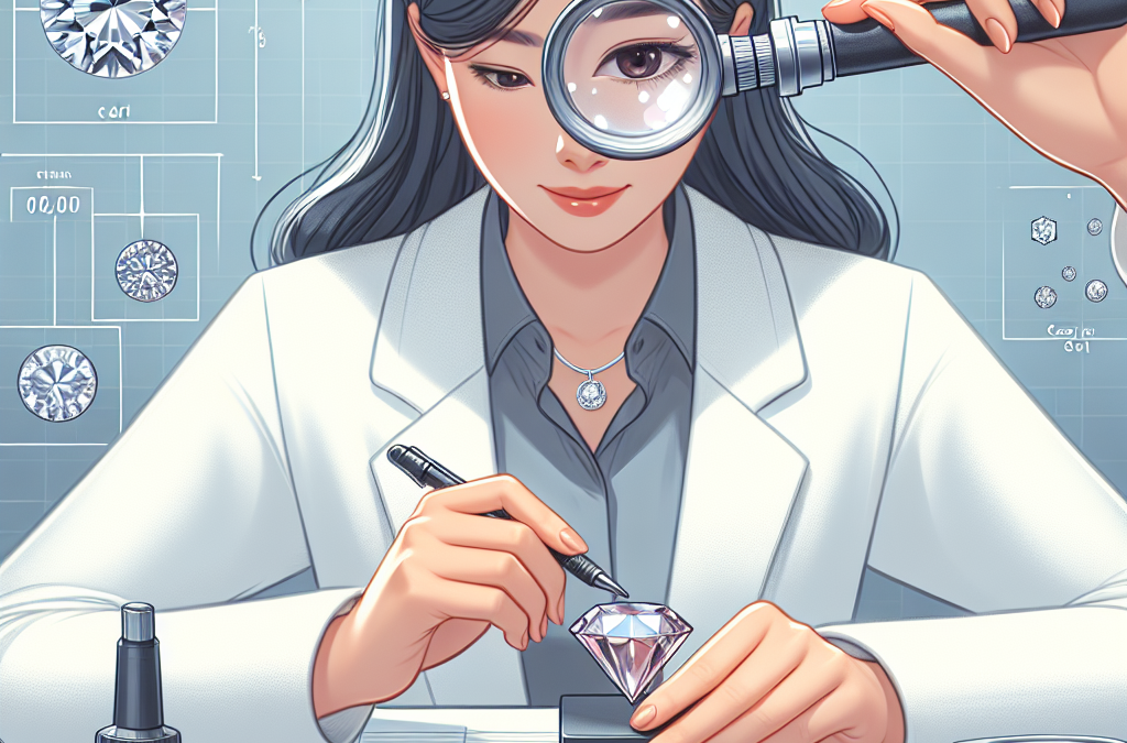 How are diamonds measured