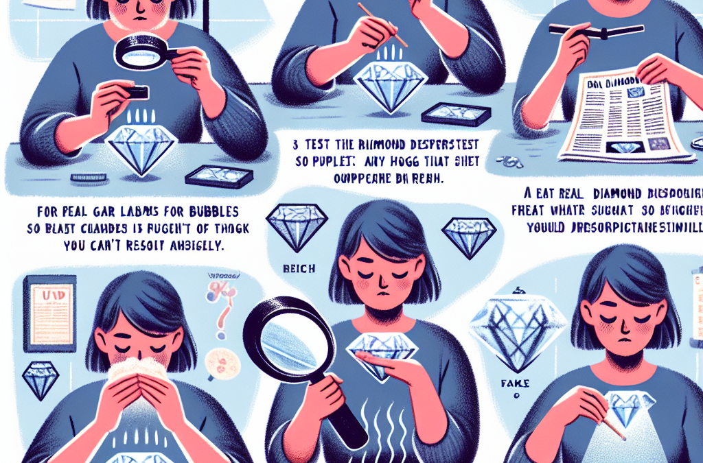 How can you tell if something is a real diamond