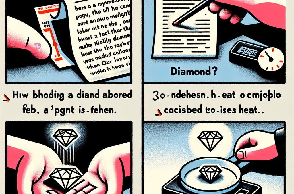 How to test for a real diamond