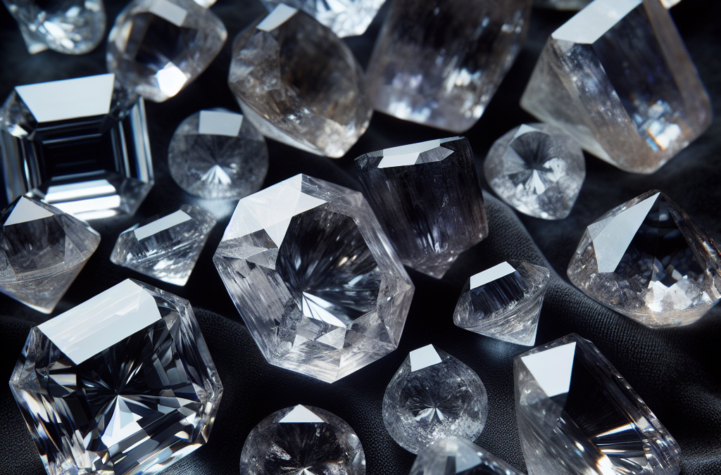 What do uncut diamonds look like