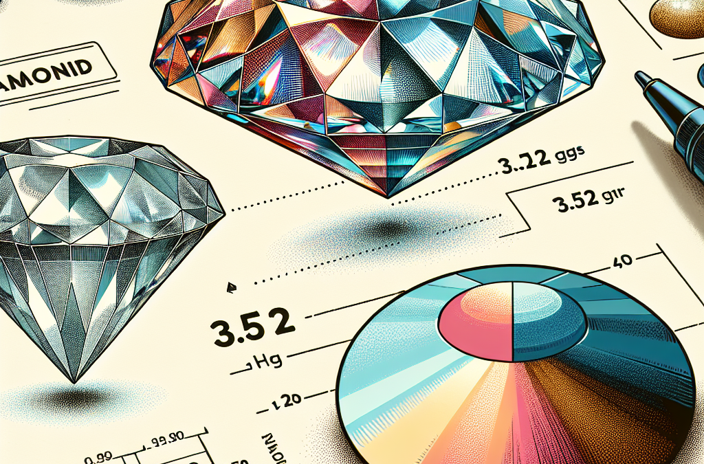 What is the density of a diamond