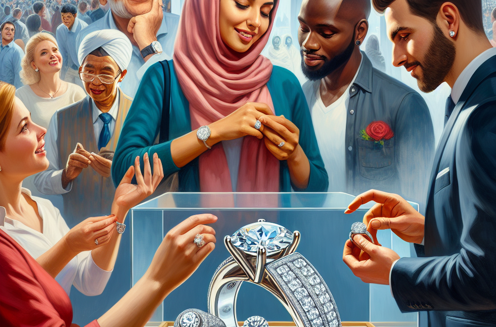 Who buys diamond engagement rings