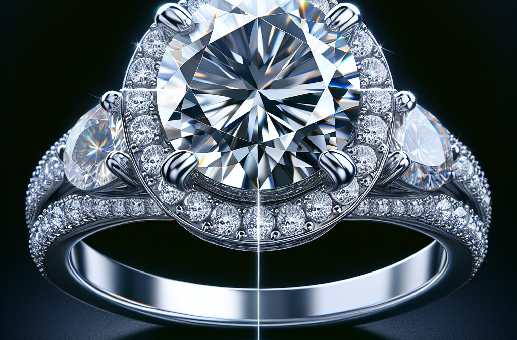 Is a 2 ct lab grown diamond a good size for an engagement ring?