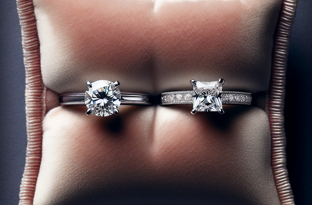 Should you choose a platinum or white gold engagement ring?