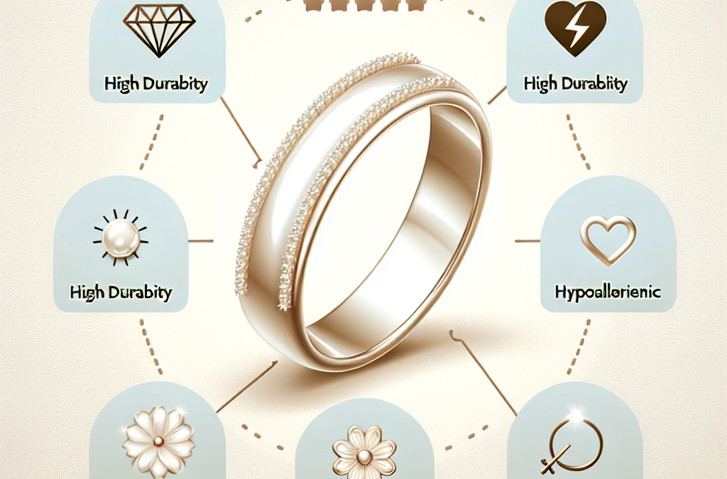 What are the benefits of a white gold wedding ring band?