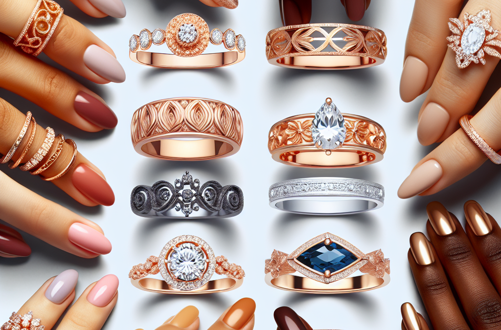 What are the most unique wedding bands for women this year?