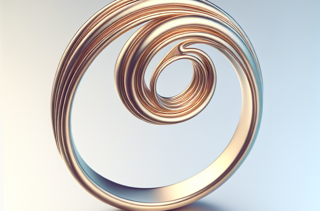 What is a curved ring style and who is it best suited for?