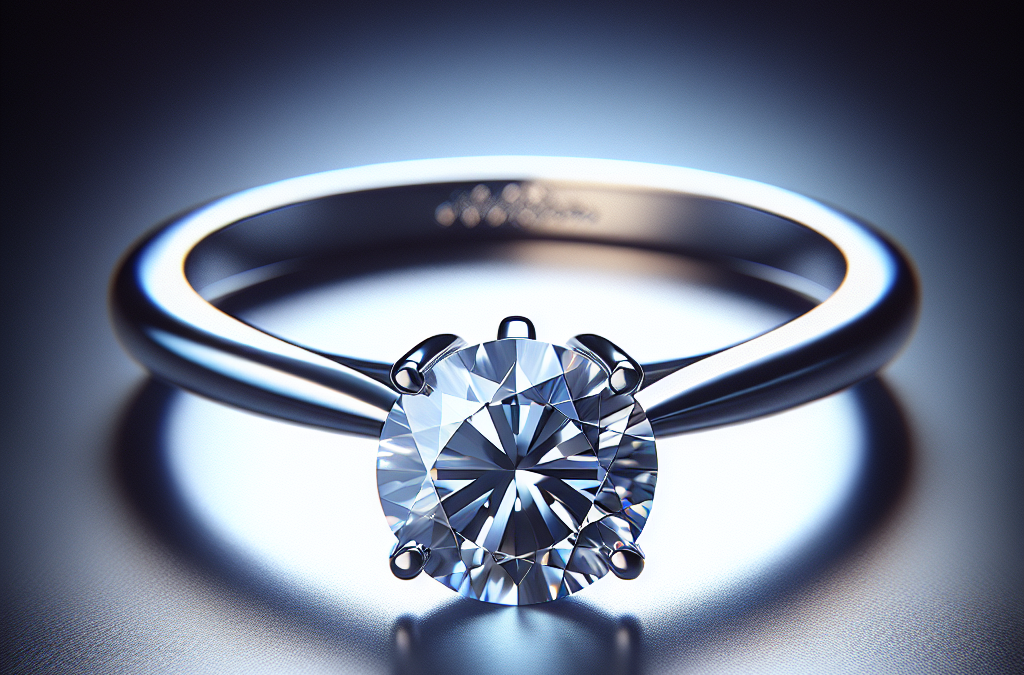 What kind of ring design suits a minimalist engagement style?