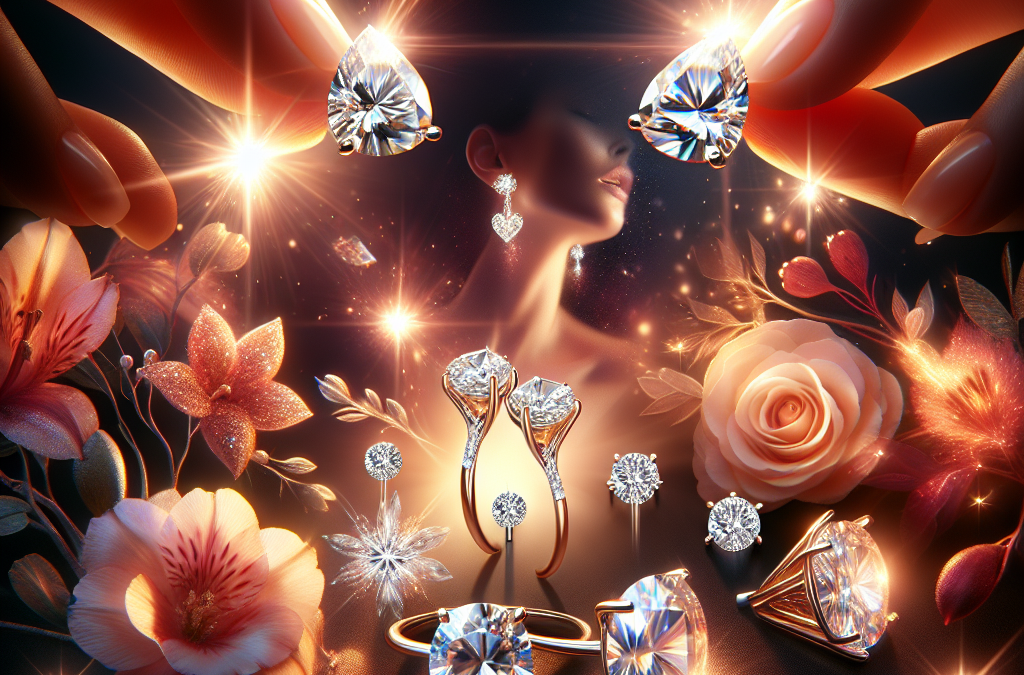Why are lab grown diamond stud earrings so popular?
