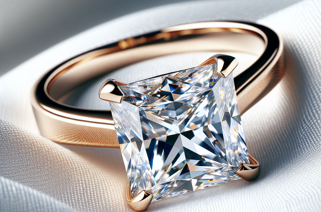Is a diamond princess cut engagement ring a good choice?