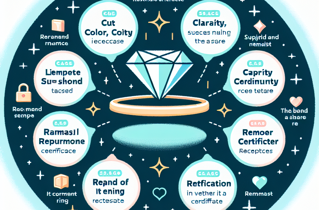 What affects the resale value of a diamond engagement ring?