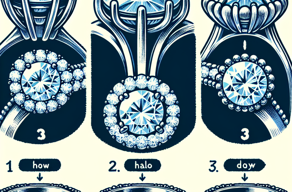 What are the most popular 3 diamond engagement ring settings?