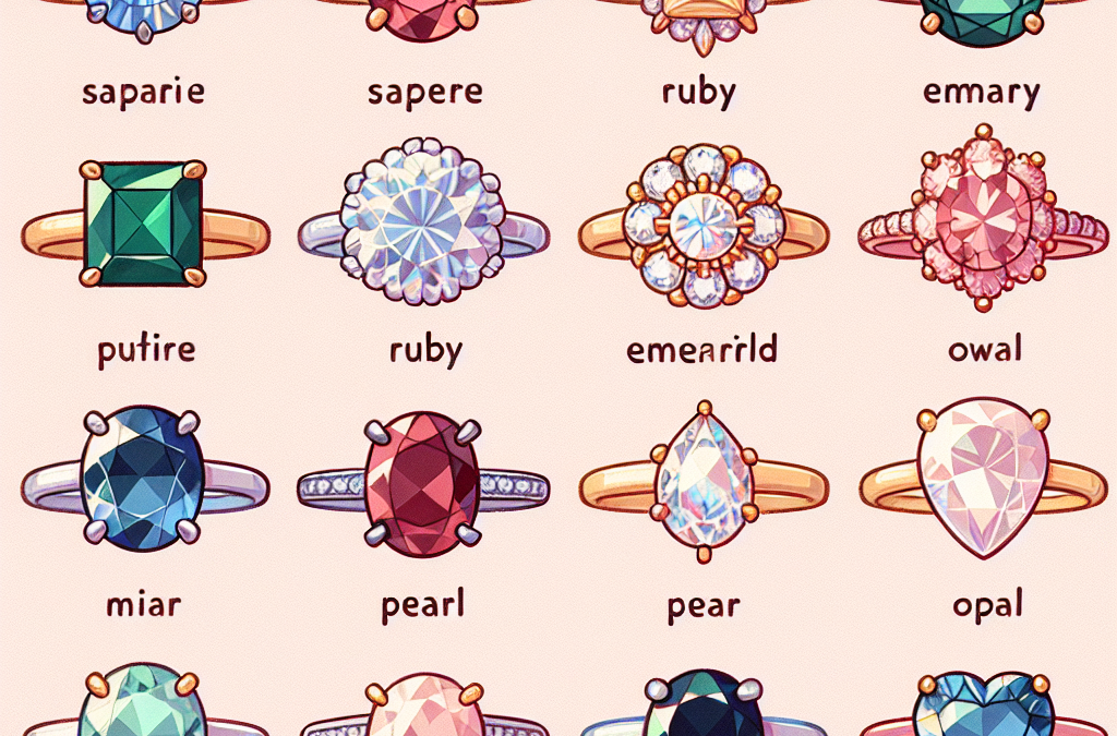 What are the options for an engagement ring without a diamond?