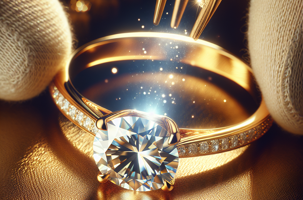 What are the pros of a gold diamond engagement ring?