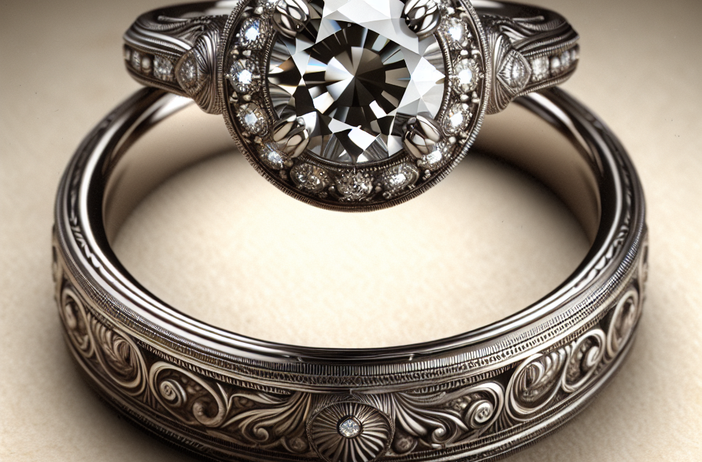 What defines antique inspired wedding rings?