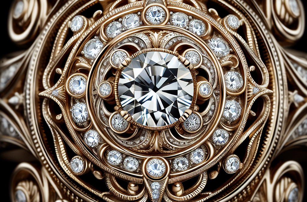 What does antique style mean in engagement rings?