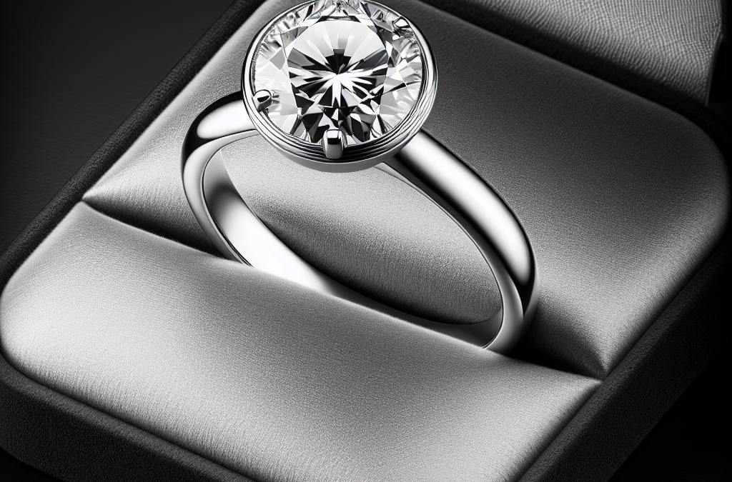 What is special about diamond engagement rings with bezel settings?