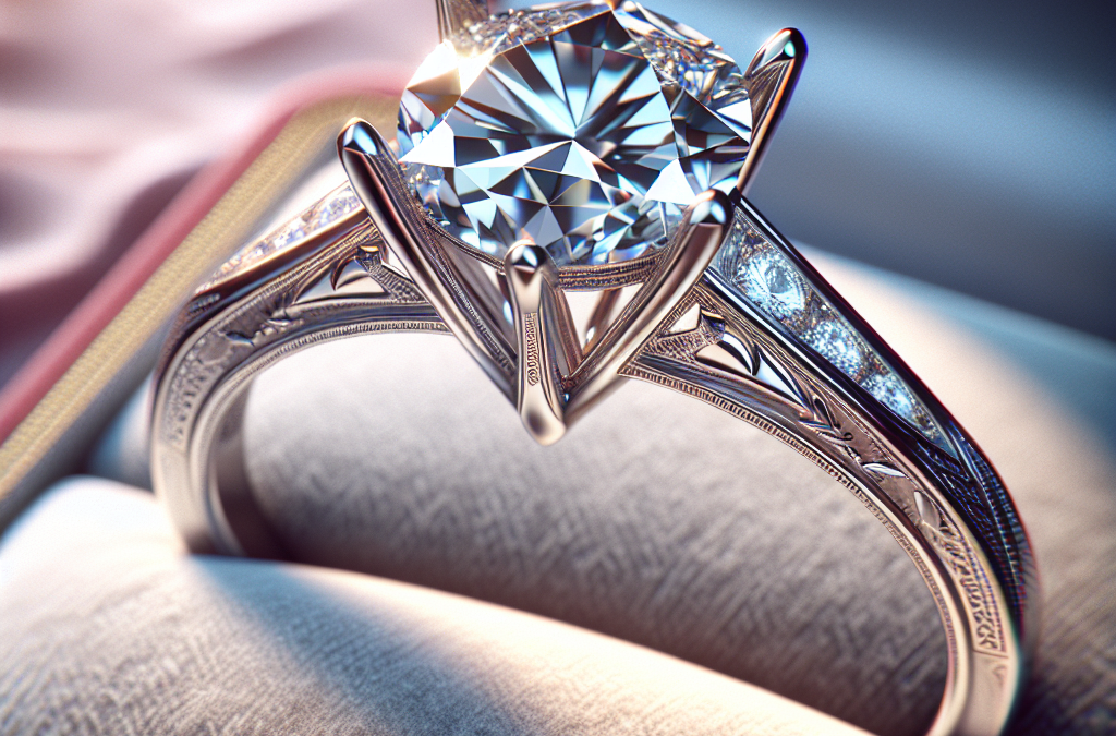 What makes a kite diamond engagement ring stand out?