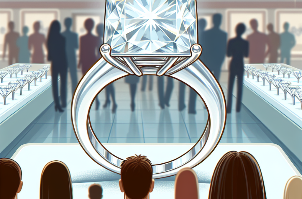 Why are square diamond engagement rings in demand?