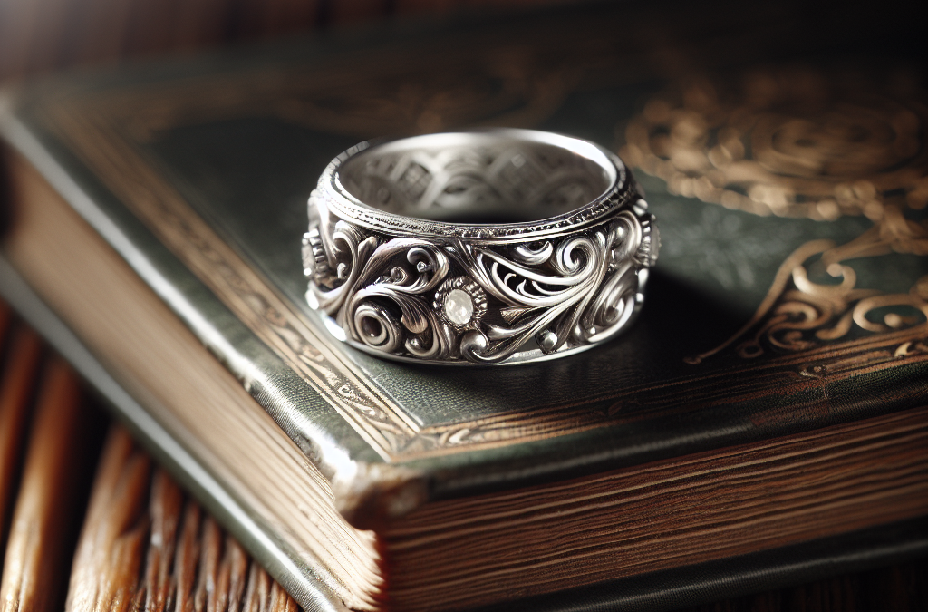Why choose an antique white gold ring?