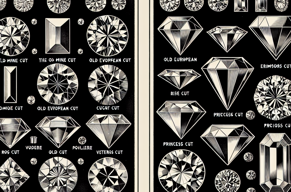 How do vintage diamond cuts differ from today’s cuts?
