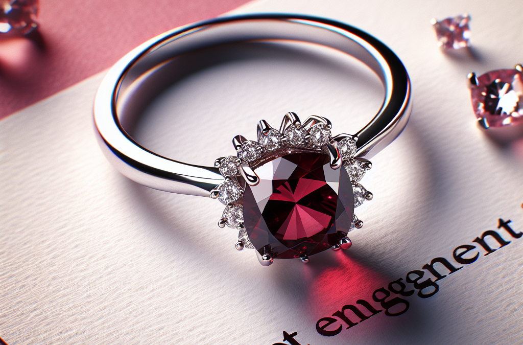 What makes garnet engagement rings stand out?