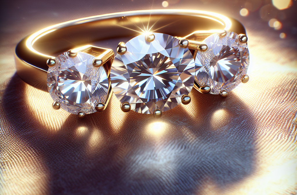 What makes three stone diamond engagement rings symbolic?