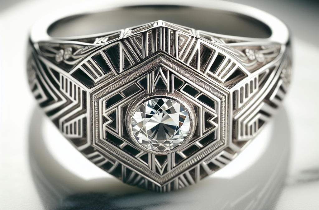 Why are art deco engagement rings still popular?