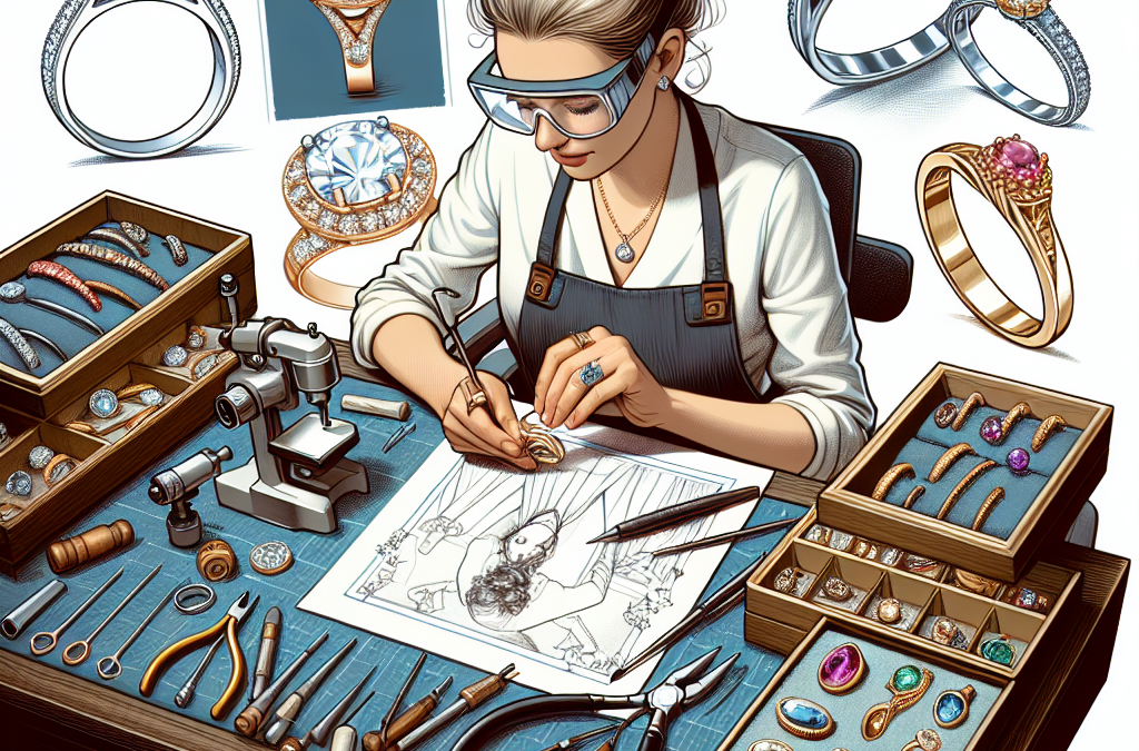 How do jewelers design engagement rings to pair seamlessly with wedding bands?