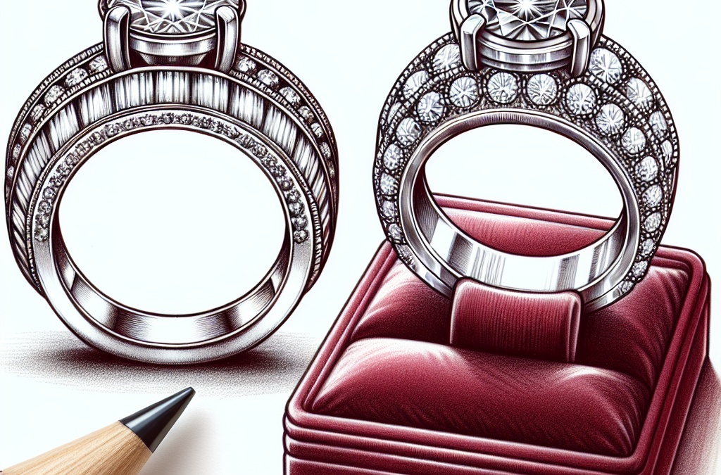 What are the technical differences between channel-set and bezel-set rings?