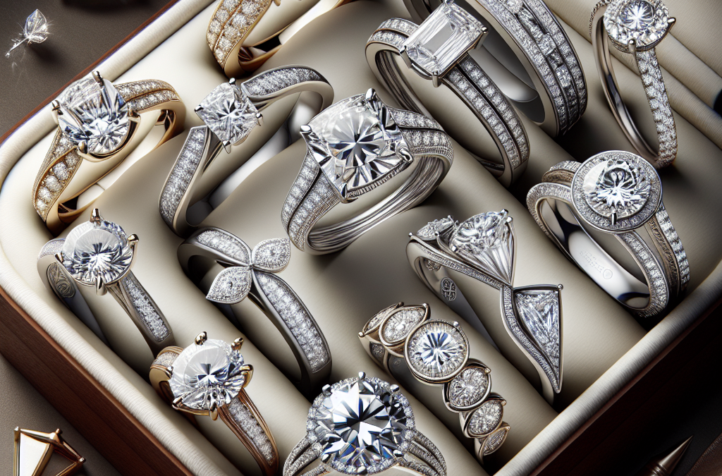 What design options make custom diamond engagement rings unique?