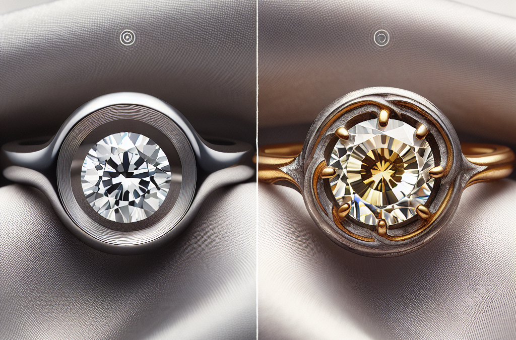 What is the difference between modern and vintage diamond rings?