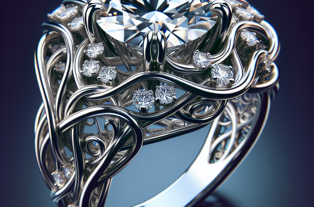 What makes a diamond engagement ring unique?
