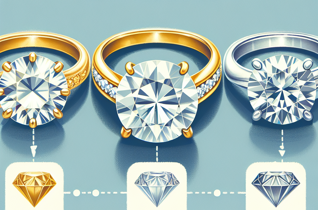 What metals pair best with diamond engagement rings?