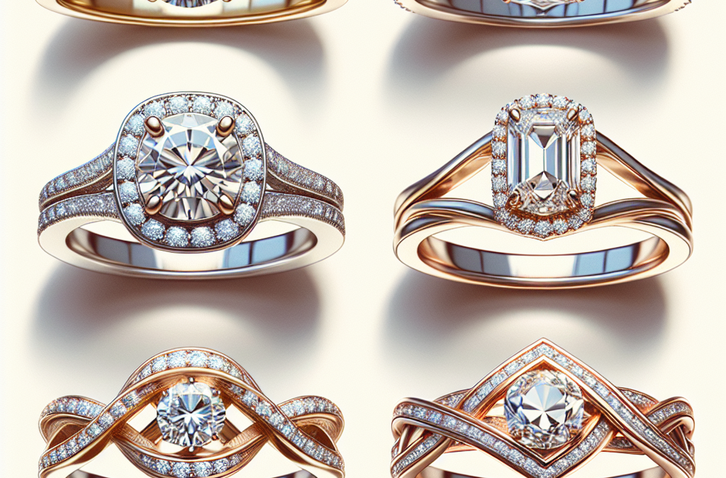 What trends are shaping modern custom diamond engagement rings?
